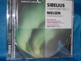 Sibelius Symphony No 1 Nielsen Symphony No 1 Bbc National Orchestra Of Wales (Jo - £23.31 GBP