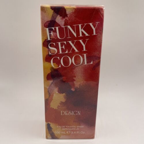 Deisgn FUNKY SEXY COOL Paul Sebastien 3.4oz EDT Spray For Women ~ NEW & SEALED - $98.00