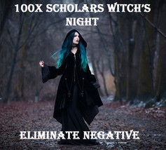 100X 7 Scholars Witch&#39;s Night Eliminate All Negative Extreme Magick Ring Pendant - £23.54 GBP