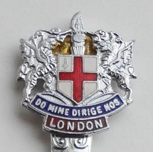 Collector Souvenir Spoon Great Britain UK England London Coat of Arms Emblem - $8.99