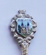 Collector Souvenir Spoon Canada Ontario Midland Martyr&#39;s Shrine - £7.84 GBP