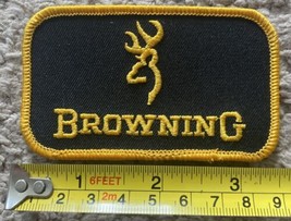 BROWNING FIREARMS VINTAGE STYLED EMBROIDERED IRON-ON PATCH... - £7.86 GBP