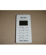 West Bend Bread Maker Machine Electronic Control Panel models 41080 41080R - £30.96 GBP