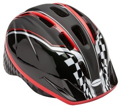 Schwinn Classic Kid&#39;s Bike Helmet, Ages 5-8, Black Racer* - £15.41 GBP