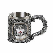 PT Crusader Knight Collectible Resin Figurine Drinkable Coffee Mug - $26.99