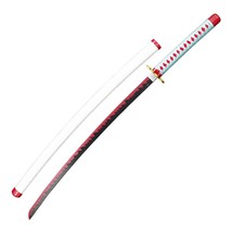 Munetoshi 38 Unsharpened Steel LARP Cosplay Anime Tokitou Muichirou Demo... - $554.48 MXN