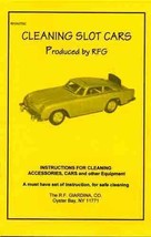 CLEANING MODEL SLOT CARS BOOKLET RFG107SC - $12.31