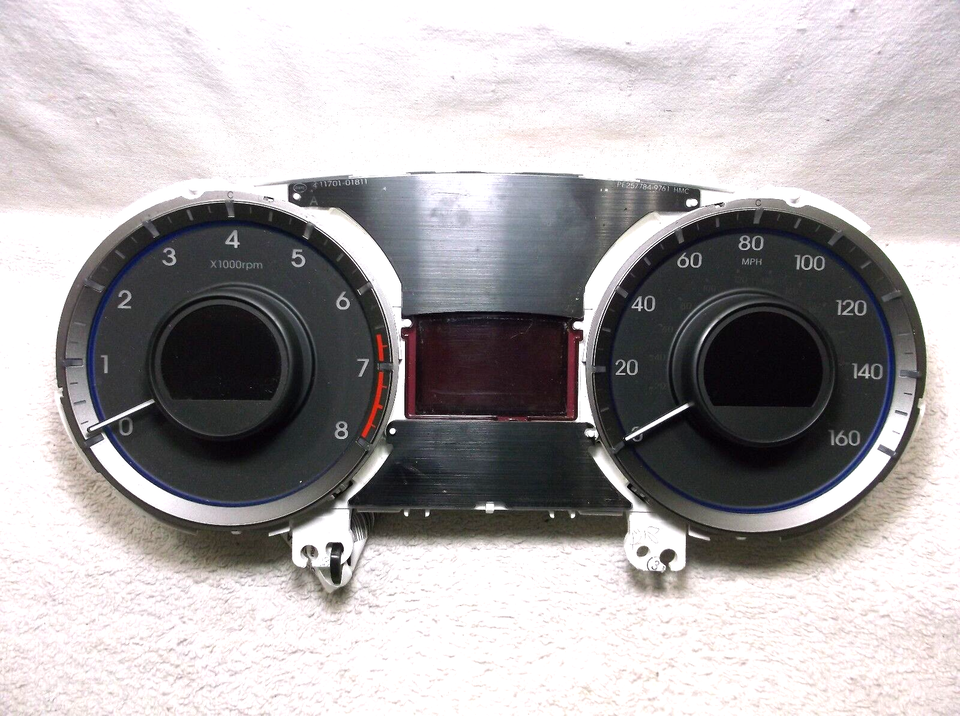 11-14 HYUNDAI SONATA/ 29K/ 2.4L/AUTO SPEEDOMETER/INSTRUMENT/GAUGE/CLUSTE... - $10.21