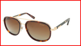 ZILLI Sunglasses Titanium Acetate Leather Polarized France Handmade ZI 65018 C03 - £688.64 GBP