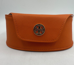 Tory Burch Orange Sunglasses Case Sunglass Semi-hard Shell Case - $7.84