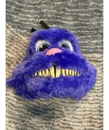 Vintage Spirit Of Halloween Scary Rabbit Teeth Purple Mask - $33.92 CAD