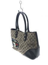 Gucci Tote Bag gg Canvas Sherry Line Bag Handbag - £2,025.18 GBP