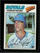 Vintage 1977 TOPPS Baseball Trading Card #509 COOKIE ROJAS Kansas City Royals - $10.80