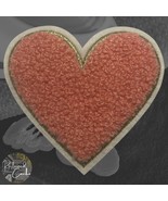Heart in Pink Iron On Patch Applique Embellishment - $4.38 CAD