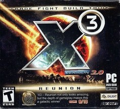 X3: Reunion Version 2.0 (PC-DVD, 2006) for Windows 98/ME/2000/XP - NEW Sealed FP - £3.88 GBP
