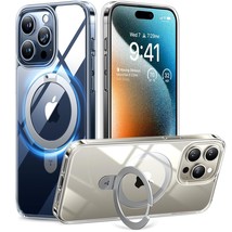 Magnetic Shockproof For Iphone 15 Pro Case With Built-In Stand [Compatib... - £51.50 GBP