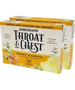 Jakemans Honey and Lemon Throat &amp; Chest Lozenges Cough Drops – Cough, Sore - $13.56 CAD