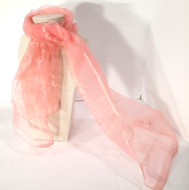 Pink 1950s Rayon Scarf Neckerchief Poodle Skirt Outfit Accessory Made in... - $13.40