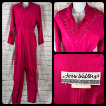 Vintage Joan Walters Petites one piece Mujer Talla 10 Cremallera Mono Ho... - $114.33