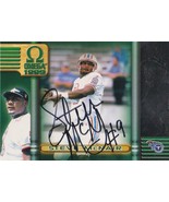 Steve McNair (d. 2009) Signed Autographed 1999 Omega Football Card - Hou... - £47.20 GBP