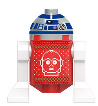 1pcs Star Wars R2-D2 Christmas Holiday Minifigure Building Block Toys Gift - $2.89