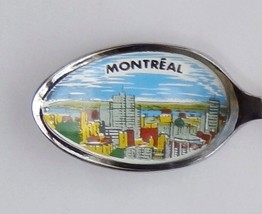 Collector Souvenir Spoon Canada Quebec Montreal Skyline - £8.02 GBP
