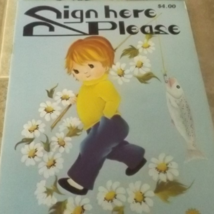 Sign Here Please by Daisy Book Tole Painting Transfers Patterns - 1979 - $3.50