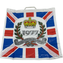 Queen Elizabeth Silver Jubilee Shopping Bag Vintage-
show original title... - $39.36