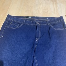 Women&#39;s Jordache Mid-Rise Skinny Jeans Dark Wash Size 18 - $304.15 MXN