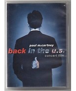 Paul Mccartney Back IN The U.S.Concert Film 2002 DVD Region Free Beatles... - £12.30 GBP