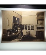 VINTAGE Photo Telephone Operator at Switchboard ANTIQUE - $98.98