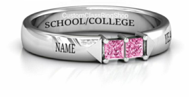 Graduation Ring semi-fine jewelry,Graduation Gift, Class College Ring - £127.89 GBP