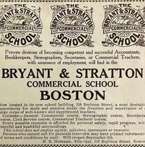 1916 Bryant and Stratton Commercial School Advertisement University DWMYC4 - $28.01 CAD