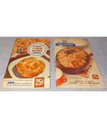 Pillsbury Grand National Recipe and Baking Contest no 7 and 8 1956 1957 Lot - $21.72 CAD
