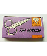 Vintage Spear Brand Folding Trip Scissors New In Box New Old Stock - £10.38 GBP