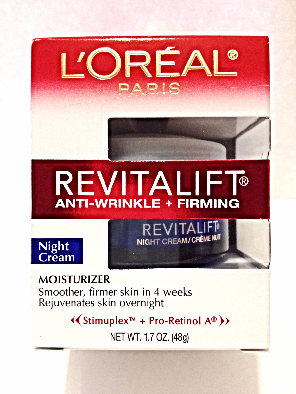 New Loreal Revitalift Anti-Wrinkle + Firming Night Cream Skin Moisturizer 1.7 oz - $20.00
