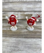 M&amp;M&#39;s Candy Tube Topper Christmas Ornaments Red - $8.99