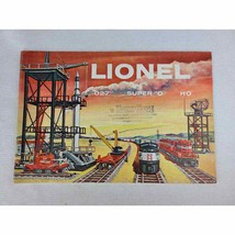 Lionel '027' Super '0' HO Model Railroad Train Catalog 1958 - $32.37