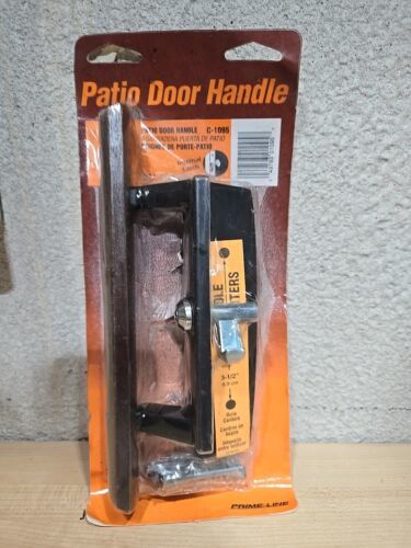 Prime-Line C1095 Patio Door Handle Black 3-1/2" Hole Replacement Parts NOS - $13.82