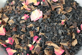 Teas2u Crimson Hibiscus Rose Herbal Tea Blend (Caffeine Free) - £11.95 GBP