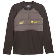 NWT men&#39;s large Puma X PUMA BVB FTBL culture 1/4 ZIP Borussia Dortmund 7... - $67.10 CAD