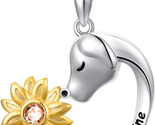 Mother Day Gift for Mom, Animal Necklace for Women 925 Sterling Silver D... - £59.60 GBP