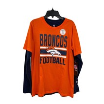 NFL Denver Broncos Shirt Boys L (14-16) NEW Three in One - £23.74 GBP