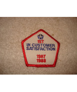 1988 Chrysler Mopar 1st in customer satisfaction Uniform shirt patch  - €11,17 EUR