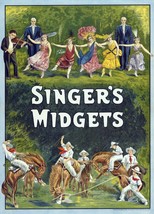 12875.Decor Poster.Wall art.Room vintage interior design.Singer's Small People - $17.10+