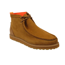 Men's TAYNO Wallabee Style Chukka Boots Soft Micro Suede MOJAVE S Camel image 2
