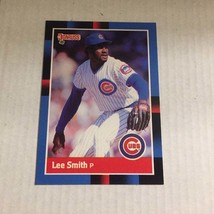 1987 Donruss Chicago Cubs Hall of Famer Lee Smith Trading Card #292 - $1.99