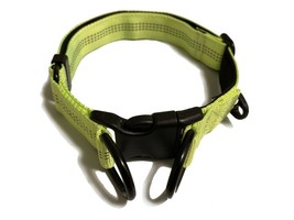 PETnSport 1&quot; Nylon Dog Collar - Adjustable Heavy Duty Metal D-Ring Comfy Padded - £5.58 GBP