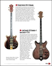 Stanley Clarke&#39;s 1976-78 Jack Casady 1972 Alembic bass guitar history article - £2.82 GBP