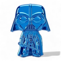 Star Wars Darth Vader Neon Blue Funko Pop! Pin - Large Enamel Collectible - £12.57 GBP